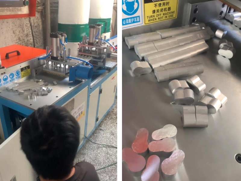 全自動切鋁機鋸切汽車零部件圖 全自動切鋁機鋸切汽車零部件圖